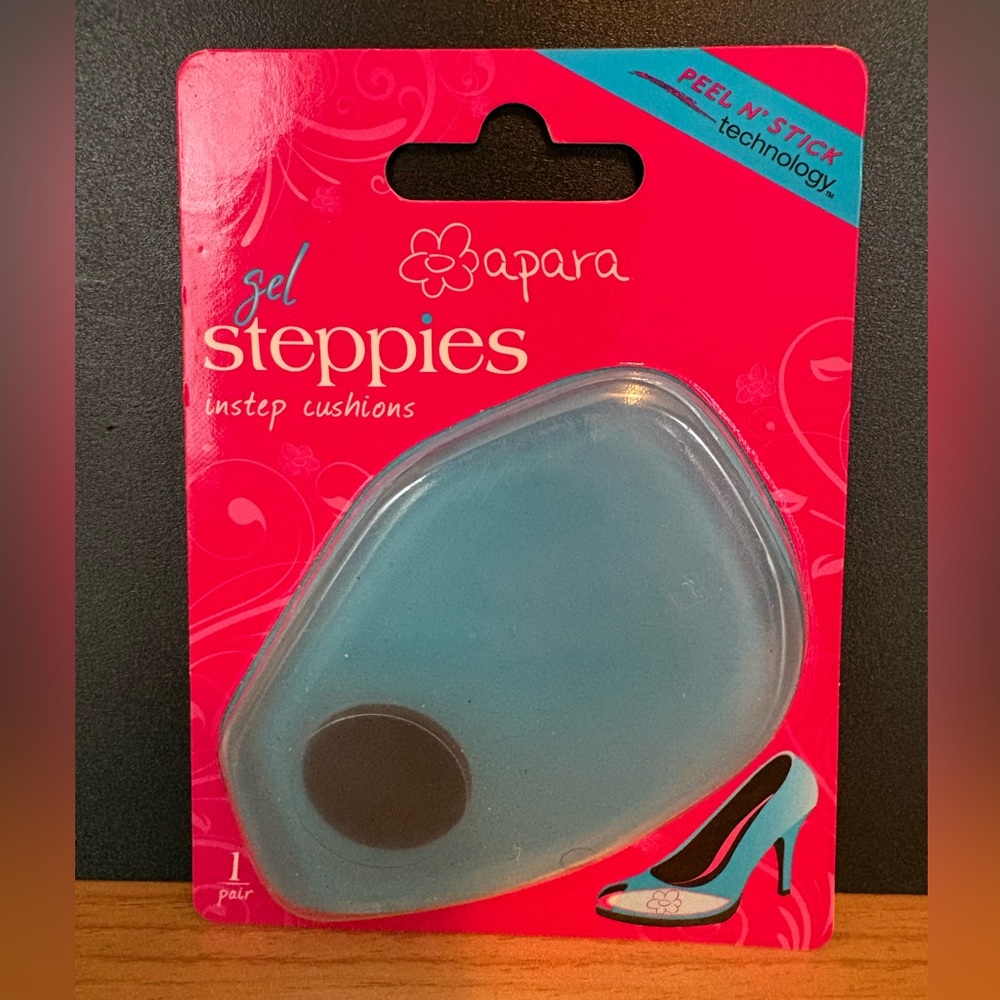 NIP Apara Gel Steppies Instep Cushions